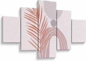Obraz - Fioletowy minimalizm N⁰1 (125x70 cm)