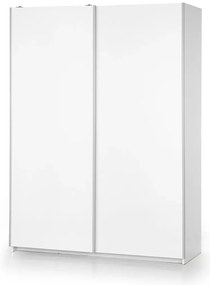 Szafa przesuwna LIMA S1 153cm biały połysk HALMAR