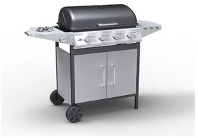 Grill ogrodowy na gaz z kółkami Cattara Master Chef Flame Tamer