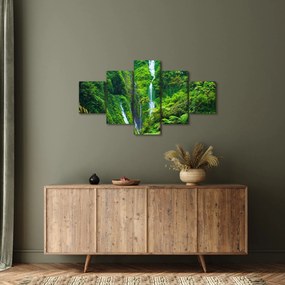 Obraz - Wodospady Madakaripura, Jawa Wschodnia, Indonezja (125x70 cm)