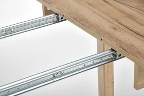 Okrągły rozkładany stół Ringo dąb craft