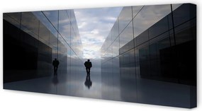 Obraz na płótnie Niebo w Lustrzanym Odbiciu