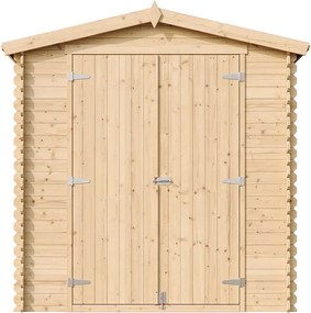 Drewniany domek ogrodowy  - 3,53 m² / 206x216xH218 cm - M343C1