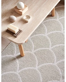 Kremowy chodnik odpowiedni na zewnątrz 70x225 cm Kotte Linen – Pappelina