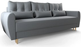 Popielata sofa rozkładana G8-N63