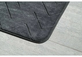 GEDY 96MS508085 Mousse dywanik łazienkowy antracytowy, 50 x 80 cm