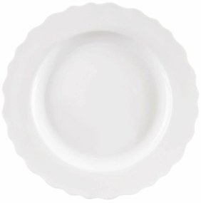 Orion Porcelanowy płytki talerz MONA fale, śr. 24,5 cm