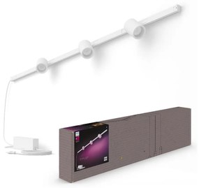 Philips-ZESTAW 3xLED RGB Ściemnialne oświetlenie do systemu szynowego Hue LED RGB/15,6W/230V