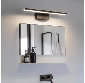 Aigostar - Oświetlenie LED do lustra łazienkowego LED/8W/230V 4000K 40 cm IP44 czarny
