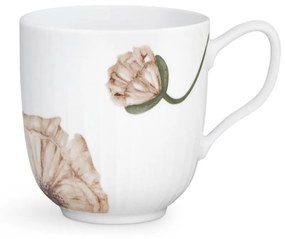 Biały porcelanowy kubek Kähler Design Hammershøi Poppy, 330 ml