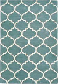 Niebieski wełniany dywan tkany ręcznie 160x230 cm Albany – Asiatic Carpets