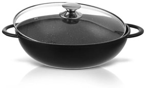 Orion Patelnia Wok Grande ze szklaną pokrywką śr. 32 cm