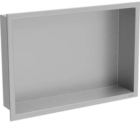 Mexen X-Wall-R półka wnękowa z kołnierzem 45 x 30 cm, inox - 1910453010