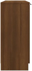 Nowoczesna komoda z półkami w kolorze brązowy dąb N3-F04