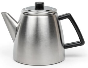 Dzbanek do herbaty ze stali nierdzewnej z sitkiem w kolorze srebra 1,1 l Duet Odense – Bredemeijer