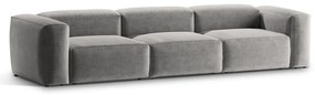 Jasnoszara sofa 364 cm Bergano – Cosmopolitan Design
