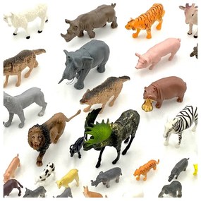 Woopie zestaw figurki zwierzęta xxl 58 szt.