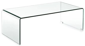 Szklany stolik 55x110 cm Cristal – Tomasucci