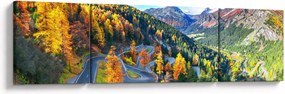 Obraz - Przełęcz Malajska (170x50 cm)