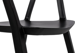 Krzesło z polipropylenu Vibia