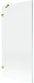 Mexen Lunar parawan nawannowy 1-skrzydłowy 90 x 150 cm, transparent, złoty - 897-090-000-50-00