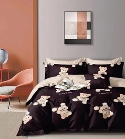 PrzytulneMieszkanie.pl PrzytulneMieszkanie.pl Pościel z mikrofibry dziecięca CUTE BEAR kolorowa Rozmiar pościeli: 70 x 80 cm | 140 x 200 cm