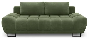 Zielona 3-osobowa sofa rozkładana Windsor & Co Sofas Cumulus
