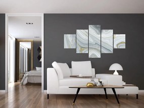 Obraz - Abstrakcja (125x70 cm)