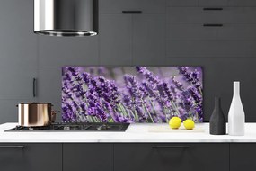 Panel Kuchenny Kompozycja Kwiatowa Na Szkle