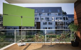 Doppler ACTIVE Osłona balkonowa parasol ogrodowy 180 x 130 cm zielona