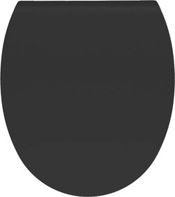 Mexen Egg deska wolnoopadająca slim, duroplast, czarna mat - 39243085