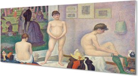 Szklany Panel Modelki - Georges Seurat