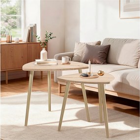 Stolik kawowy sonoma 60x60x50 twino