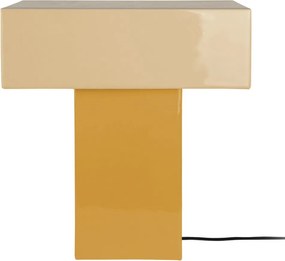 Żółta lampa stołowa (wysokość 35 cm) Grato Recto – Leitmotiv