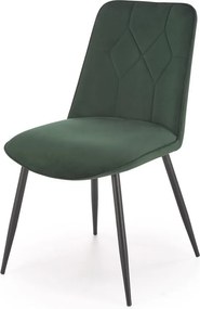 Aksamitne krzesło do jadalni K539