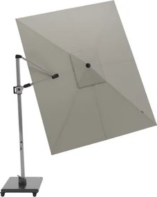 HYPERION 330 x 240 cm – luksusowy, huśtawkowy parasol ogrodowy z bocznym drążkiem : Kolor parasola - Sandy