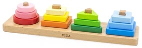 Viga drewniany geometryczny sorter układanka