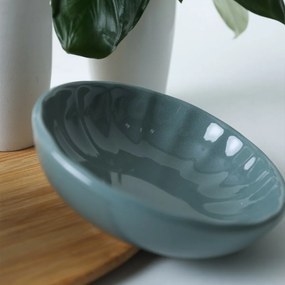 Zestaw 6 misek kamionkowych Laguna 12 cm, naftowy