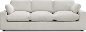 Beżowa sztruksowa sofa 250 cm Belair – Bobochic Paris