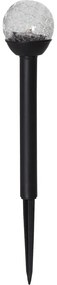 Zestaw 3 ogrodowych lamp solarnych LED Star Trading Roma, wys. 23 cm