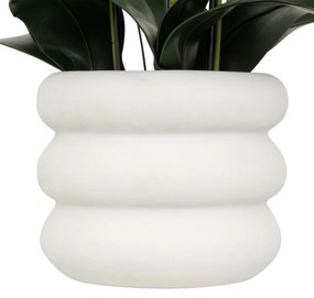 Sztuczny storczyk MICK w ceramicznej doniczce, 80 cm
