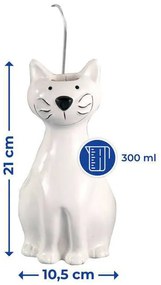 Ceramiczny nawilżacz powietrza na kaloryfer KOT, 2 sztuki w komplecie