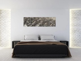 Obraz - Stado antylop gnu (170x50 cm)