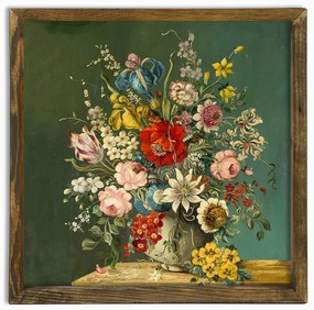 Obraz Vintage Flowers, 50x50 cm