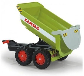 Rolly toys rollytrailer przyczepa wywrotka halfpipe claas