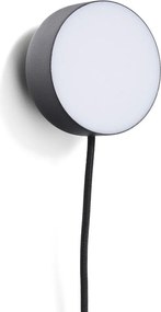 Czarna metalowa lampa punktowa LED ø 8,5 cm Orey – Kave Home