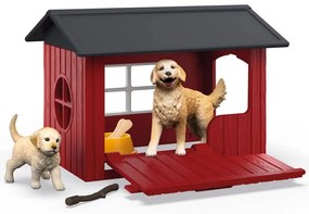 Schleich 42722 Buda dla psa z golden retrieverem