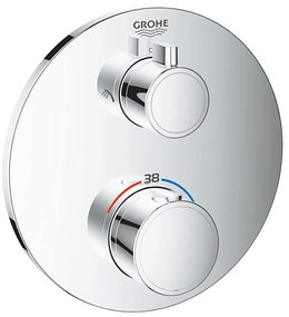 GROHE 24076000 - Termostatyczna bateria prysznicowa GROHTHERM chrom błyszczący