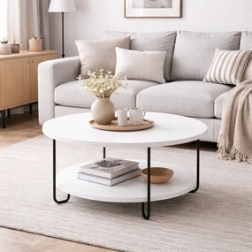 Stolik konferencyjny Corro White