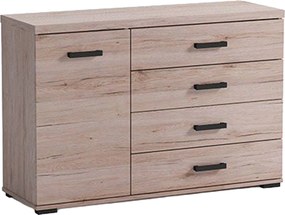 Komoda LIVORNO 120 cm do Salonu Sypialni Dąb